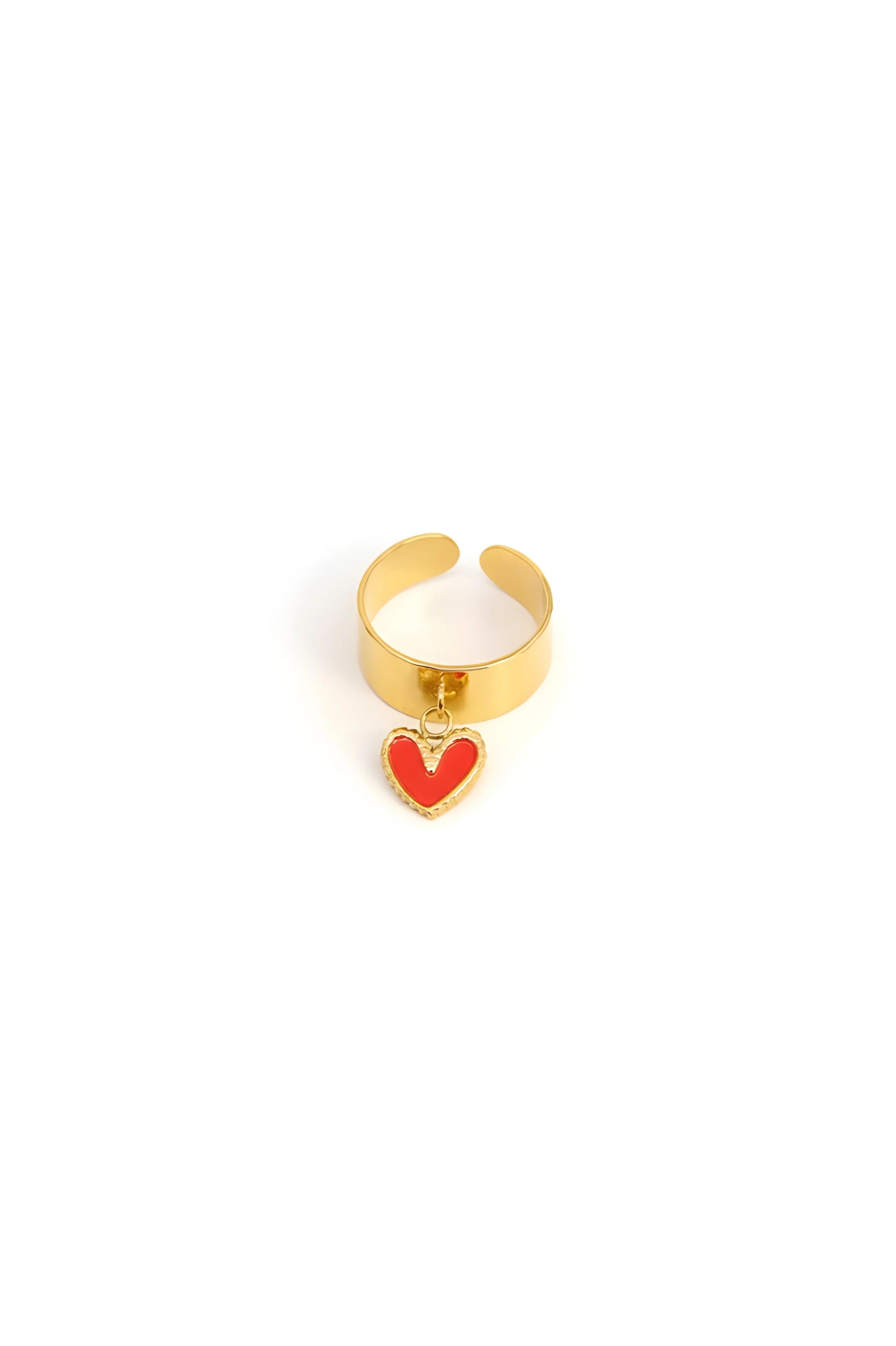 Bague Agape Rouge