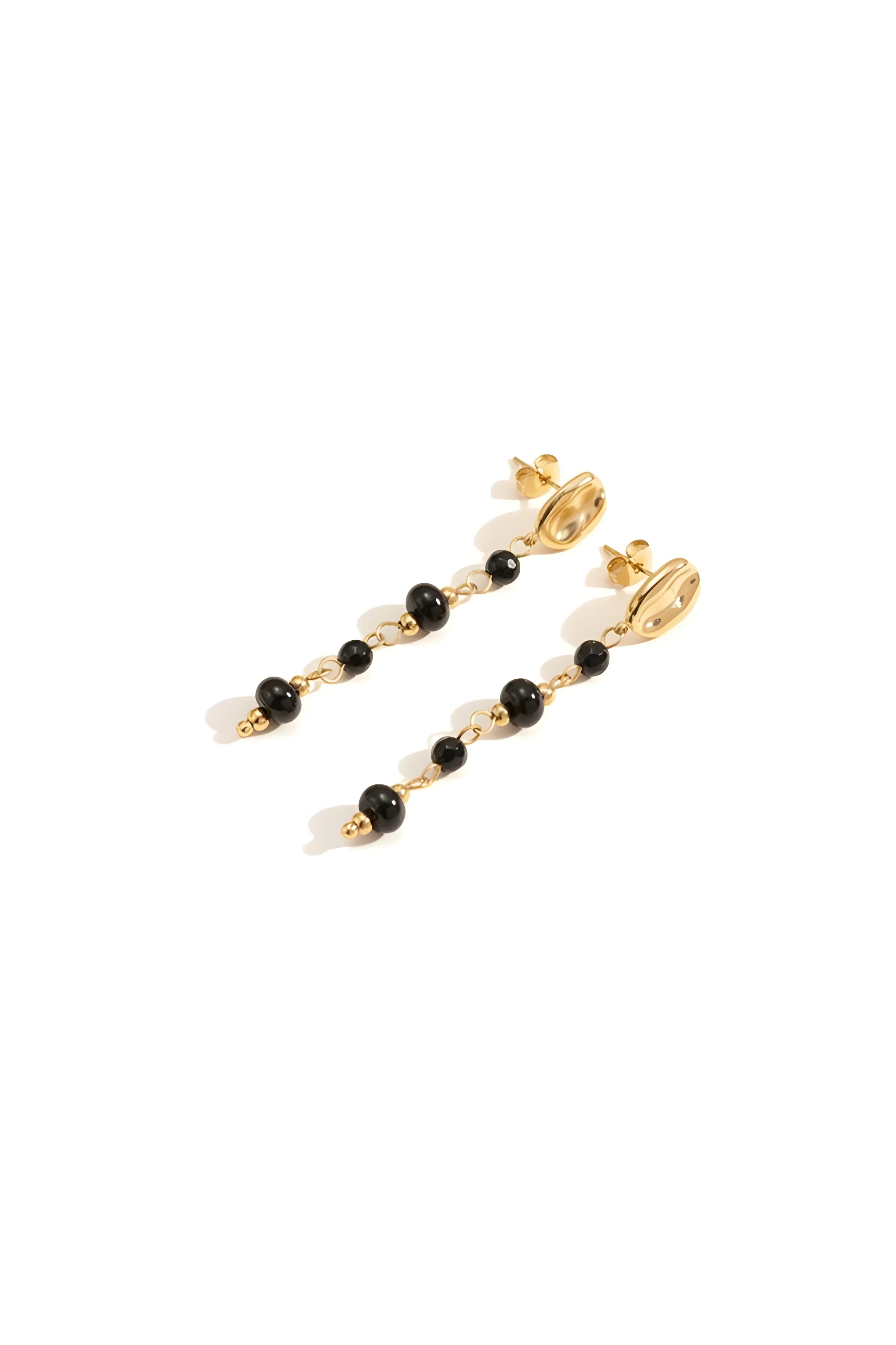 Boucles d'Oreilles Aurora Noire
