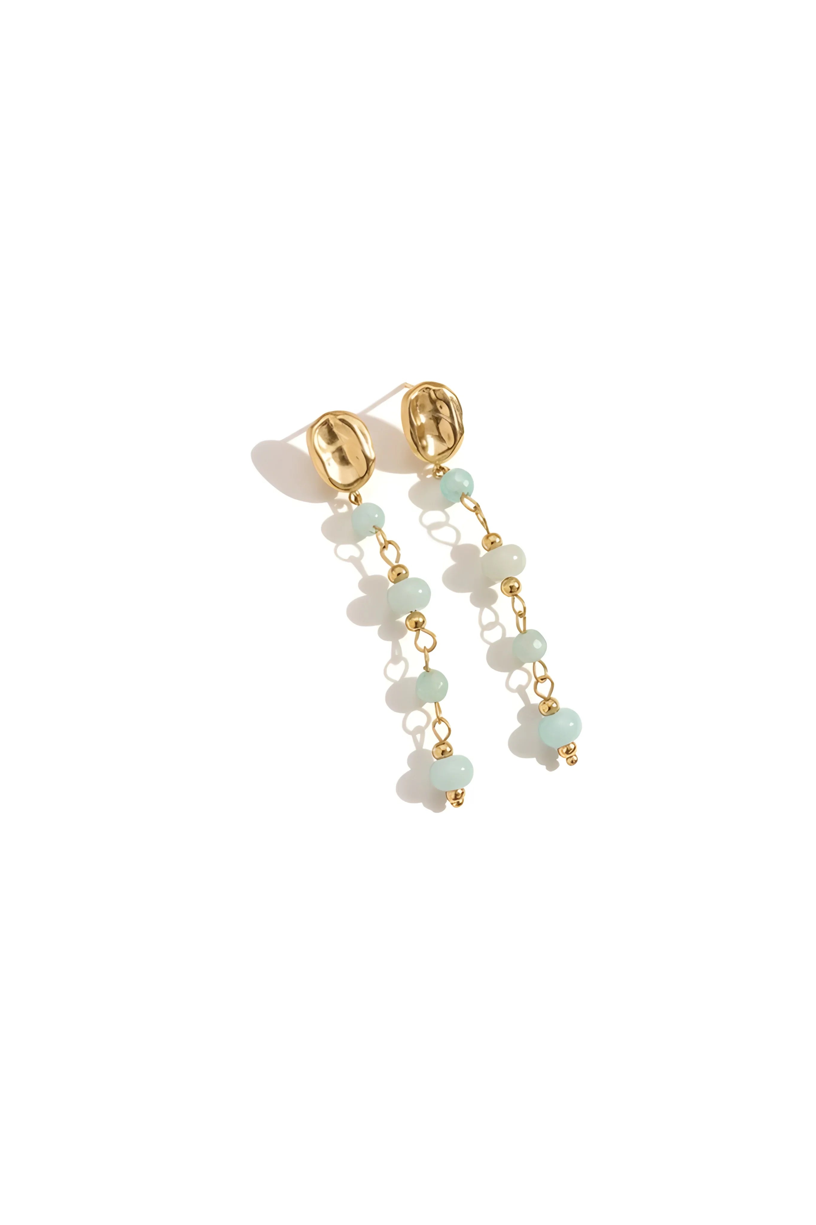 Boucles d'Oreilles Aurora bleues