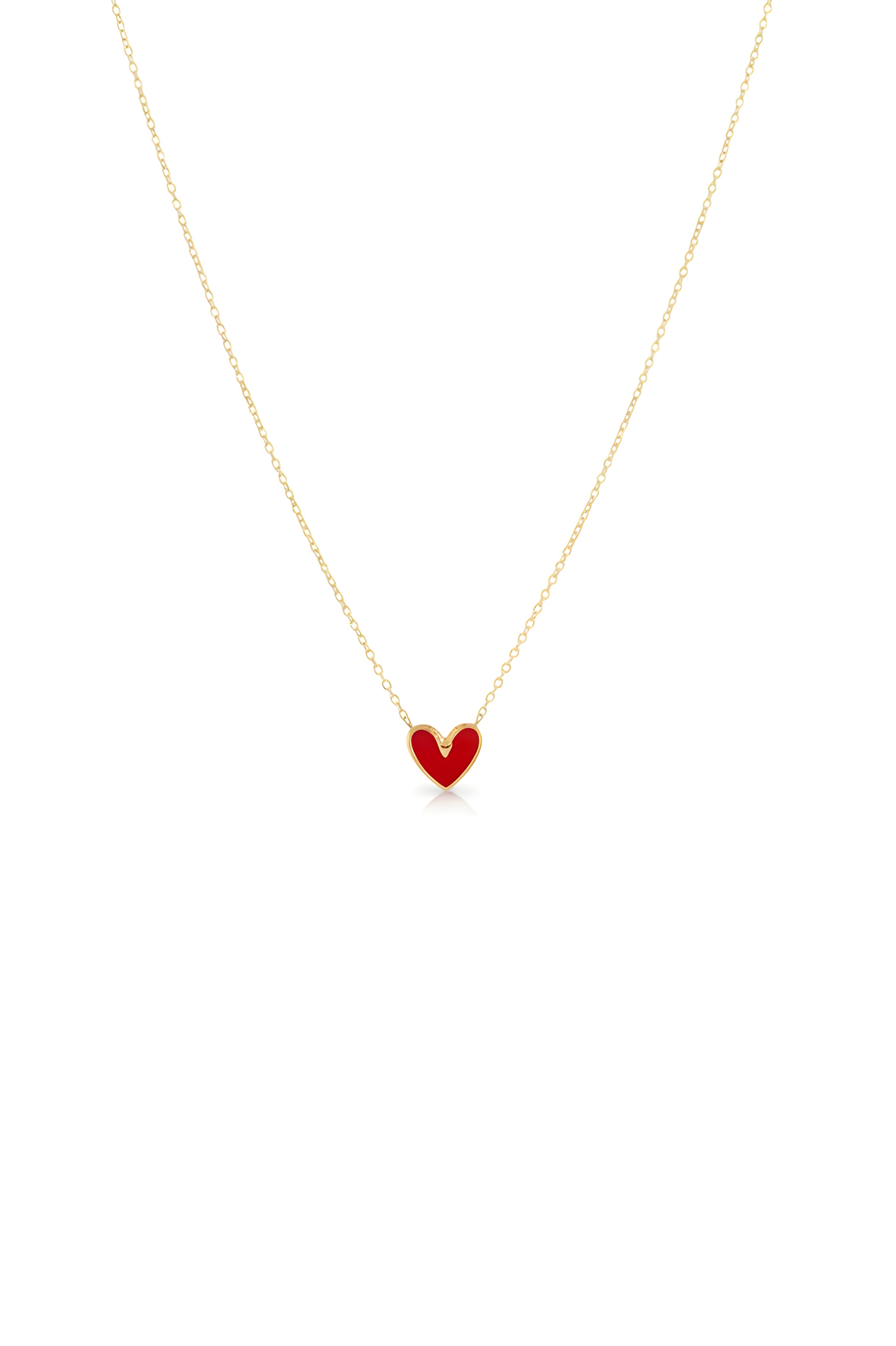 Collier Agape Rouge