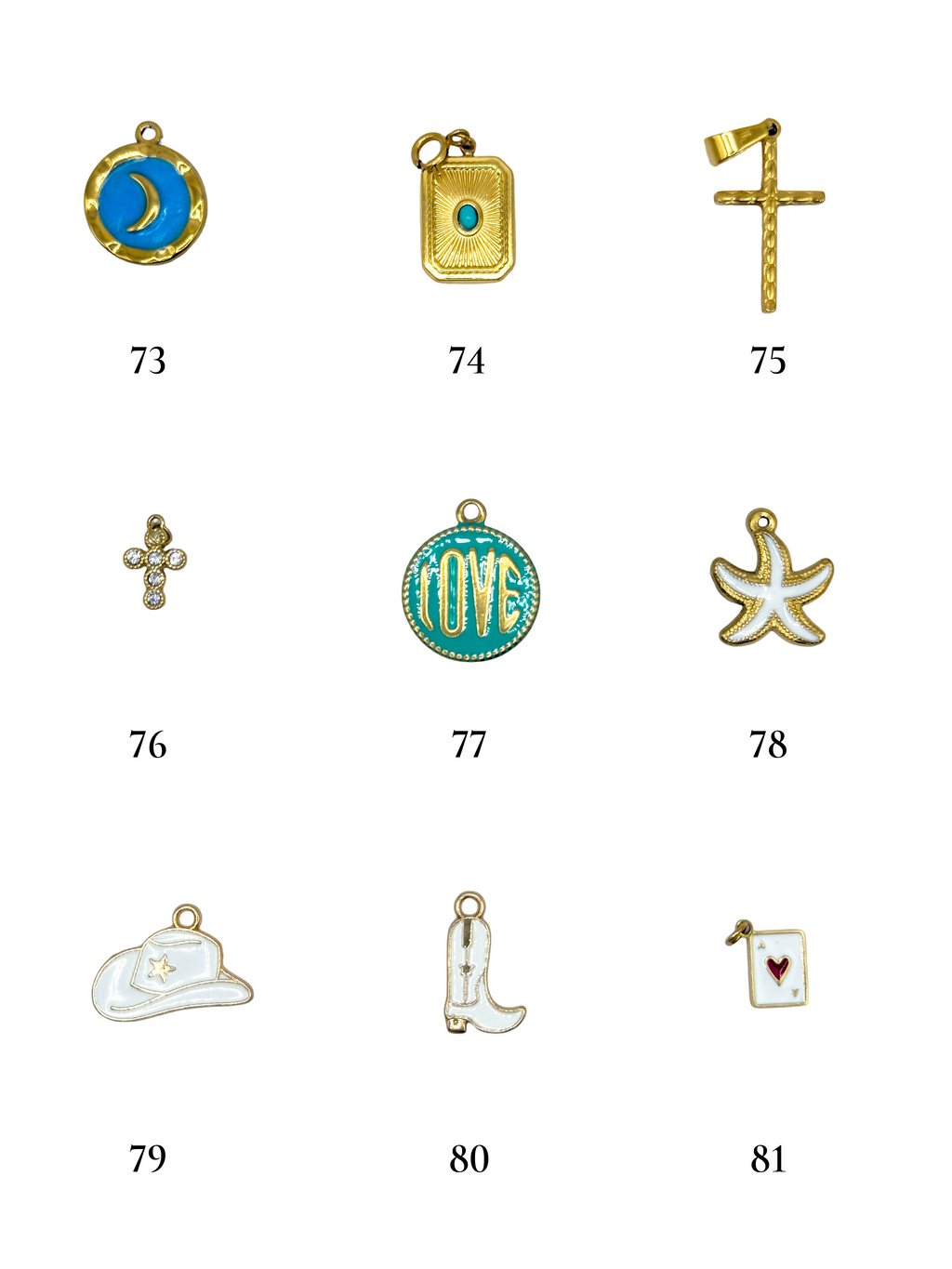 Bague Charms  10 mm