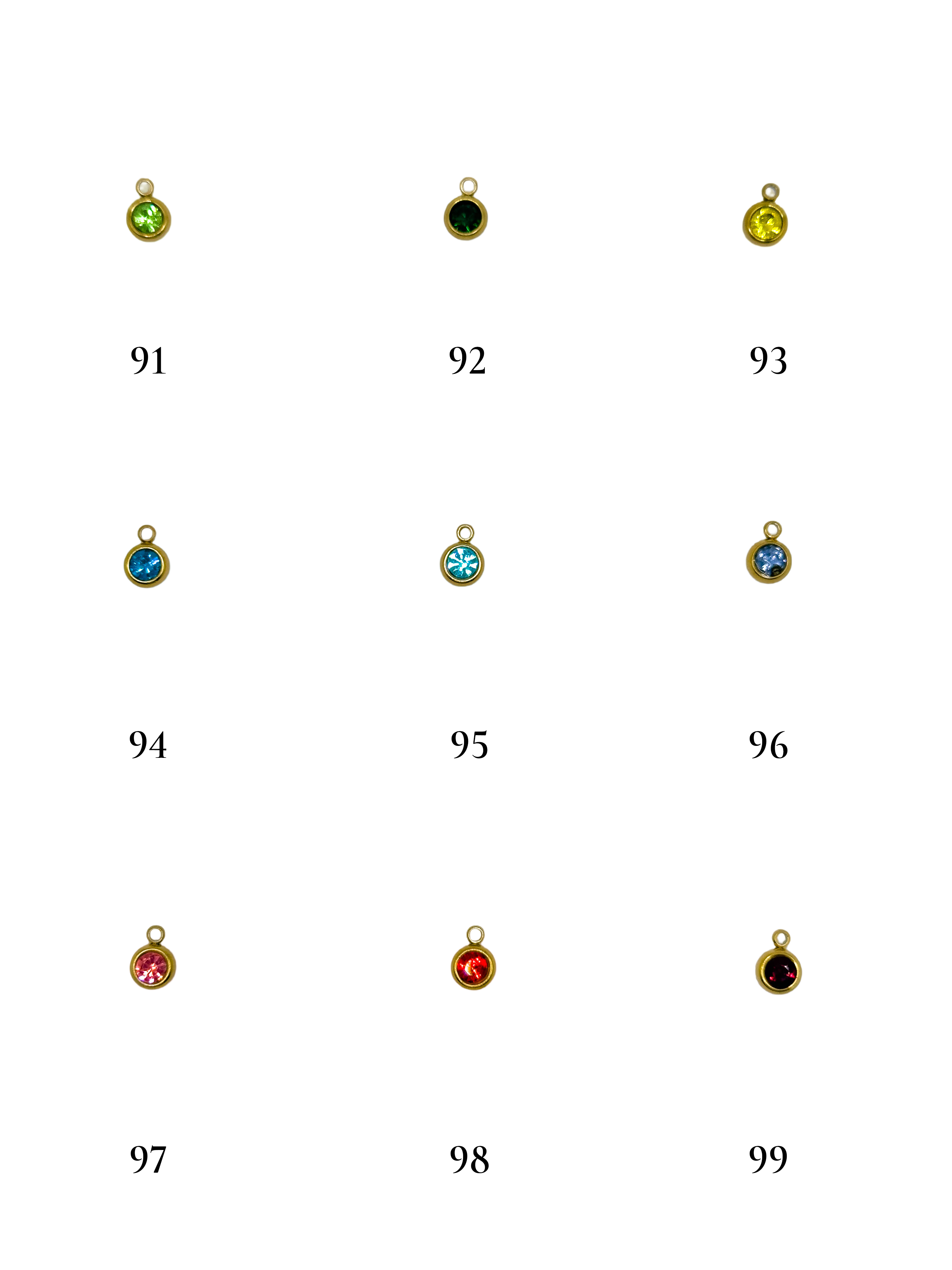 Boucles d'oreille charms