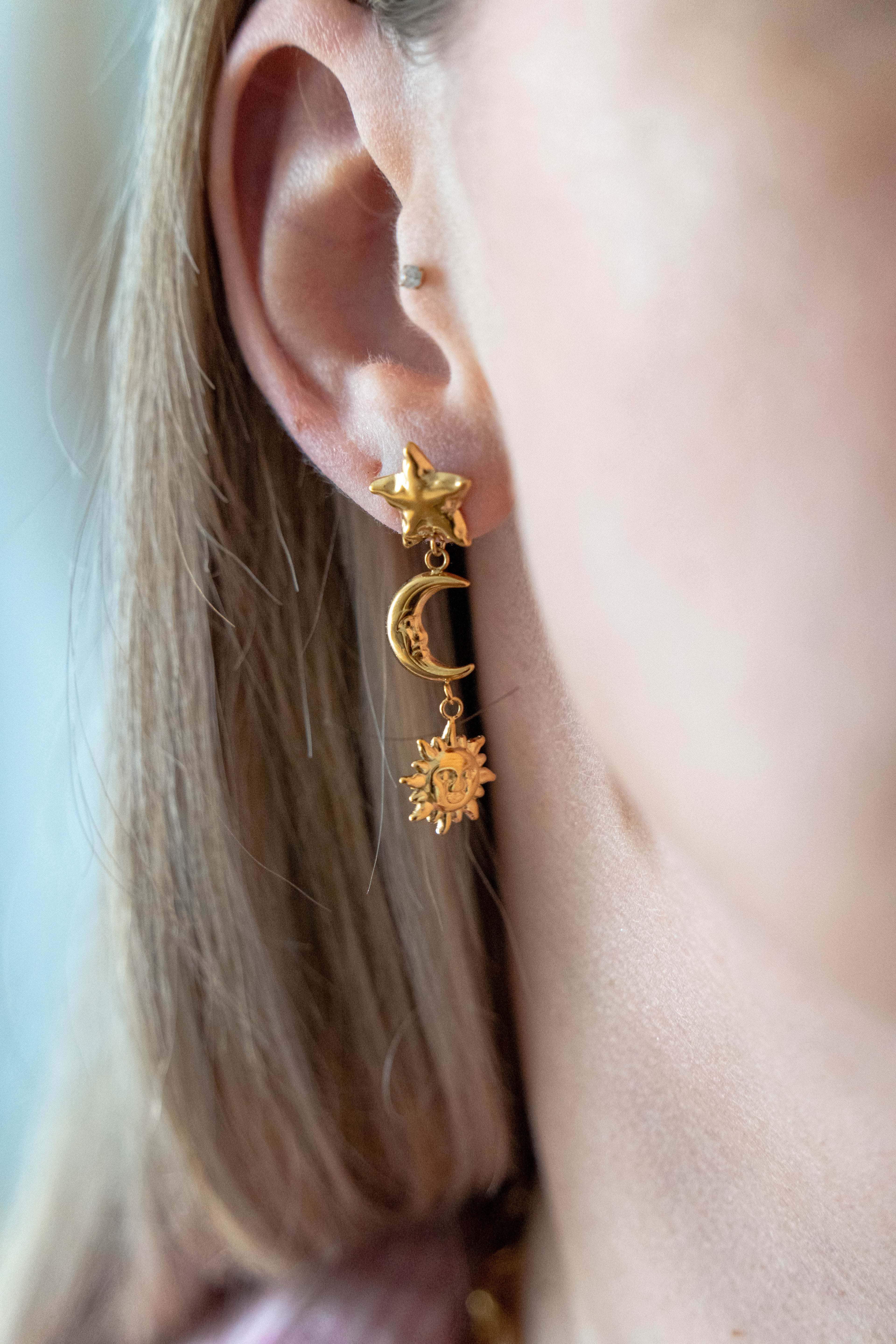 Boucles d’oreilles Luna