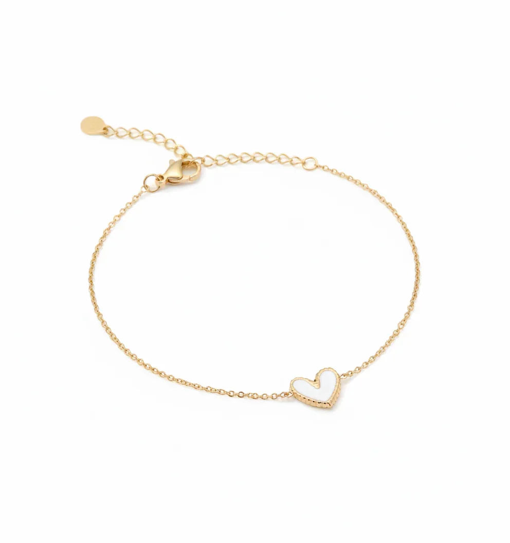 Bracelet Agape Blanc